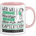 Raptexterin Tasse Geschenk Spruch Wer Will Schon Prinzessin Sein Wenn Man Auch Raptexterin Sein Kann Rosa Trendation