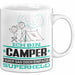 Camper Geschenk Tasse Ich Bin Camper Aber Sag Doch Einfach Superheld Lustige Geschenkdiee für Camper Kaffee-Becher Weiß Trendation