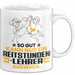 Reitstundenlehrer Geschenk Tasse So Gut Kann Nur Ein Reitstundenlehrer Aussehen Geschenkidee Kaffee-Becher Weiß Trendation