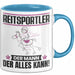 Reitsportler Tasse Geschenk für Reitsportler Der Mann Der Alles Kann Geschenkidee zum Geburtstag Blau Trendation