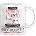 Hiphop-Produzentin Tasse Geschenk Becher Stark Attraktiv Furchtlos Hiphop-Produzentin Lustige Geschenkidee Weiß Trendation