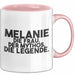 Melanie Tasse Melanie – Die Frau. Der Mythos. Die Legende. Geschenk Rosa Trendation