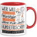Hundefrisörin Tasse Geschenk Spruch Wer Will Schon Prinzessin Sein Wenn Man Auch Hundefrisörin Sein Kann Rot Trendation