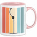 Ski Tasse Geschenk Grafik Skilift Becher Rosa Trendation