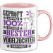 Vogelzüchter Geschenk Lustiger Spruch für Vogelzüchter Geschenkidee Bester Vogelzüchter Der Welt Rosa Trendation