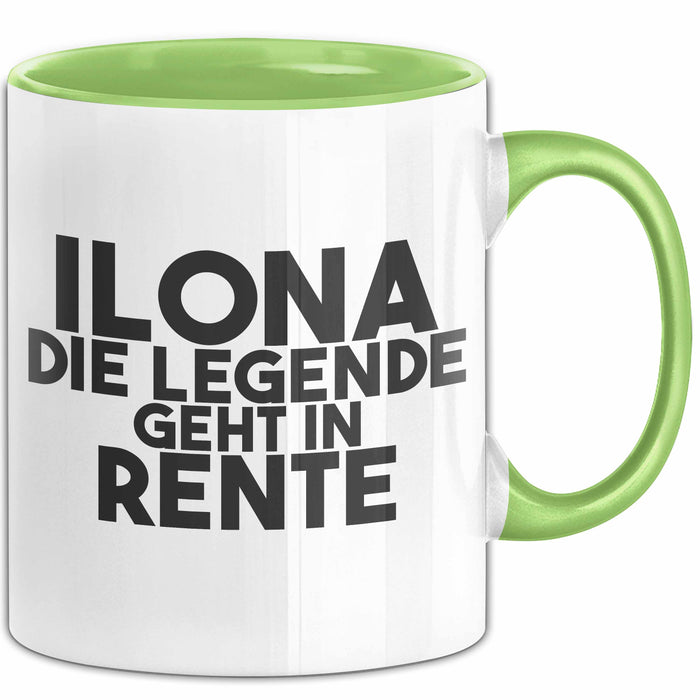 Ilona Tasse Ilona – Die Legende Geht In Rente Geschenk
