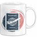 Weltenbummler Tasse Geschenkidee für Reisesüchtige Weiß Trendation