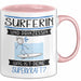 Surferin Und Prinzessin Tasse Geschenk Für Eine Surferin Geburtstag Was Ist Deine Superkraft Rosa Trendation