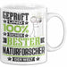 Naturforscher Geschenk Lustiger Spruch für Naturforscher Geschenkidee Bester Naturforscher Der Welt Weiß Trendation