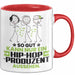 Hip-Hop-Produzent Geschenk Tasse So Gut Kann Nur Ein Hip-Hop-Produzent Aussehen Geschenkidee Kaffee-Becher Rot Trendation