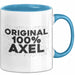 Axel Tasse Original 100% Axel Geschenk Blau Trendation