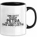 Petra Tasse Und Gott Schuf Petra Und Dachte Sich: Das Wird Lustig Geschenk Schwarz Trendation