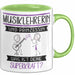 Musiklehrerin Und Prinzessin Tasse Geschenk Für Eine Musiklehrerin Geburtstag Was Ist Deine Superkraft Grün Trendation