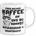 Humor Tasse Pflege Fass Meinen Kaffee An Kaffee-Becher Lustig Büro Krankenschwester Und Du Kannst Pflegegrad 4 Beantragen Weiß Trendation