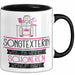 Songtexterin Weil Es Keinen Schöneren Beruf Gibt Tasse Geschenk für Eine Songtexterin Lustig Trendation