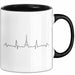 Frankreich Paris Eiffelturm Herzschlag Tasse Geschenk Lustige Geschenkidee Spruch Trendation