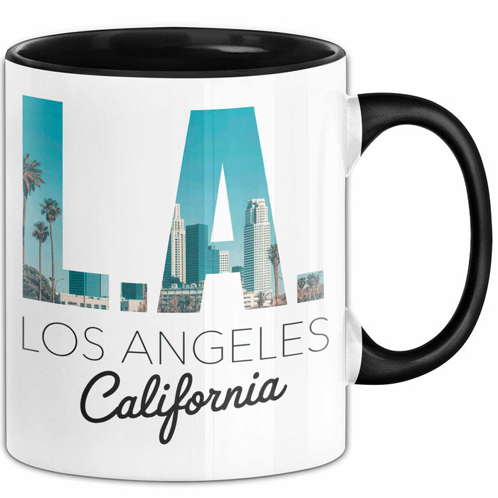 Los Angeles LA Kalifornien USA Tasse Becher Geschenk Lustige Geschenkidee Spruch Trendation