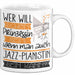 Jazz-Pianistin Tasse Geschenk Spruch Wer Will Schon Prinzessin Sein Wenn Man Auch Jazz-Pianistin Sein Kann Weiß Trendation