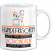 Hundefrisörin Weil Es Keinen Schöneren Beruf Gibt Tasse Geschenk für Eine Hundefrisörin Lustig Weiß Trendation