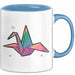 Origami Fan Tasse Geschenk Lustige Geschenkidee Spruch Für Papier Künstler Blau Trendation