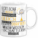 Musikwissenschaftlerin Geschenk Becher Tasse Gott Schuf Alle Menschen Gleich Nur Die Besten Durfeten Musikwissenschaftlerin Werden Geschenkidee Lustig Weiß Trendation