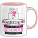 Musikbibliothekarin Weil Es Keinen Schöneren Beruf Gibt Tasse Geschenk für Eine Musikbibliothekarin Lustig Rosa Trendation