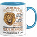 Schwiegersohn Tasse Geschenk To My Dear Son In Law Geschenkidee Schwiegermutter Blau Trendation