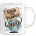 Klima Aktivist Tasse Geschenk Lustige Geschenkidee Spruch Für Planeten Verteidiger Weiß Trendation
