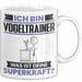 Vogeltrainer Tasse Geschenk für Vogeltrainer Geburtstag Lustiger Spruch Kaffee-Becher Was Ist Deine Superkraft Weiß Trendation