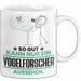 Vogelforscher Geschenk Tasse So Gut Kann Nur Ein Vogelforscher Aussehen Geschenkidee Kaffee-Becher Weiß Trendation