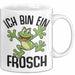 Frosch-Liebhaber Tasse Geschenk Ich Bin Ein Frosch Jungs Weiß Trendation