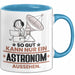 Astronom Geschenk Tasse So Gut Kann Nur Ein Astronom Aussehen Geschenkidee Kaffee-Becher Blau Trendation