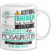 Posaunistin Tasse Geschenk Lustiger Spruch Bitte Erheben Sie Sich Seine Majestät Die Posaunistin Betritt Den Raum Weiß Trendation