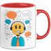 Call Center Mitarbeiter Tasse Geschenk Lustige Geschenkidee Spruch Für Kundenservice Helden Rot Trendation