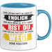 Office Arbeitskollege Tasse Geschenk Lustige Geschenkidee Spruch Alles Gute Auf Deinem Weg Deine Kollegen Blau Trendation