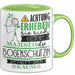 Bogenschützin Tasse Geschenk Lustiger Spruch Bitte Erheben Sie Sich Seine Majestät Die Bogenschützin Betritt Den Raum Grün Trendation