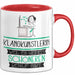 Klangkünstlerin Weil Es Keinen Schöneren Beruf Gibt Tasse Geschenk für Eine Klangkünstlerin Lustig Rot Trendation