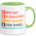Papa Vatertag Tasse Geschenk Lustige Geschenkidee Spruch Pupst Laut Am Schnarchen Pisel Daneben Grün Trendation