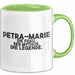Petra-Marie Tasse Petra-Marie – Die Frau. Der Mythos. Die Legende. Geschenk Grün Trendation