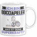Bocciapieler Tasse Geschenk für Bocciapieler Geburtstag Lustiger Spruch Kaffee-Becher Was Ist Deine Superkraft Weiß Trendation