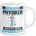 Physiker Tasse Geschenk für Physiker Geburtstag Lustiger Spruch Kaffee-Becher Was Ist Deine Superkraft Weiß Trendation