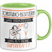 Tonstudio-Besitzerin Und Prinzessin Tasse Geschenk Für Eine Tonstudio-Besitzerin Geburtstag Was Ist Deine Superkraft Grün Trendation