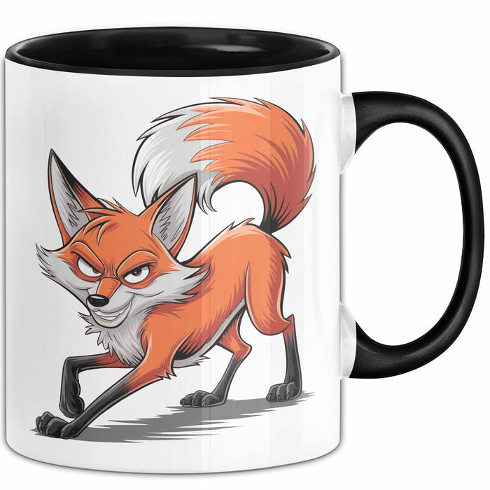Fuchs Liebhaber Tasse Geschenkidee Schlauer Tierfan Geschenkidee Lustig Trendation