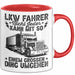 Lkw Fahrer Trucker Tasse Geschenk Lustige Geschenkidee Spruch Lkw Fahrer Nicht Jeder Kann Mit So Einem Grossen Ding Umgehen Rot Trendation