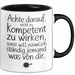 Büro Humor Tasse Geschenk Lustige Geschenkidee Spruch Sonst Will Nämlich Ständig Jemand Was Von Dir Schwarz Trendation