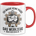 Handwerker Tasse Geschenk Werkzeug Braucht Erholung Geschenk Rot Trendation