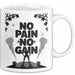 Bodybuilder Tasse Geschenk Lustige Geschenkidee Spruch Für Muskel Aufbau Fans Weiß Trendation