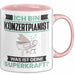 Konzertpianist Tasse Geschenk für Konzertpianist Geburtstag Lustiger Spruch Kaffee-Becher Was Ist Deine Superkraft Rosa Trendation