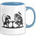 Alien vs. Predator Tasse Geschenk Lustige Geschenkidee Blau Trendation