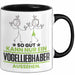 Vogelliebhaber Geschenk Tasse So Gut Kann Nur Ein Vogelliebhaber Aussehen Geschenkidee Kaffee-Becher Schwarz Trendation